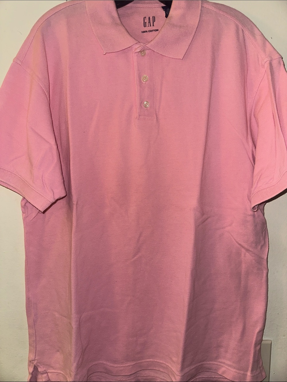 GAP Men’s Pink Polo Shirt